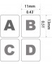 OEM KEYBOARD STICKER ARABIC / ENGLISH OEM KEYBOARD STICKER ARABIC / ENGLISH
