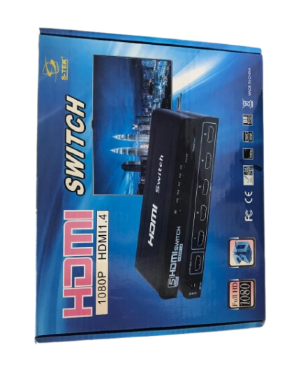 S-tek HDMI Switch 5 in 1
