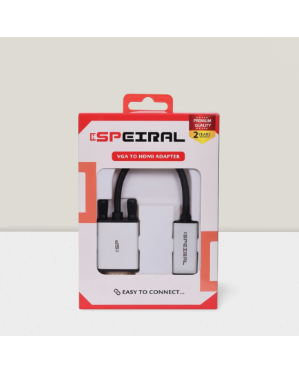 SPEIRAL VGA TO HDMI Converter Adapter Cable -SPVHA SPEIRAL VGA TO HDMI Converter Adapter Cable -SPVHA