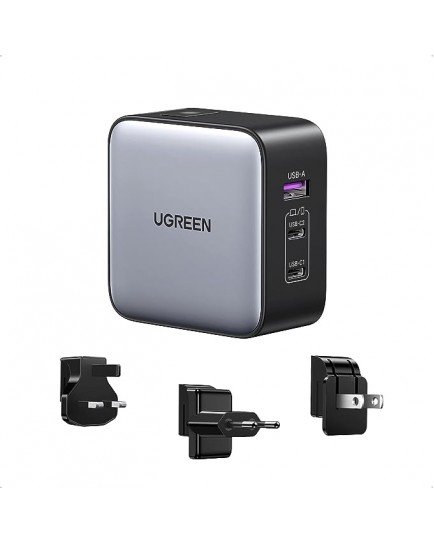 UGREEN 90409 Nexode GaN 65W USB C Charger International Travel Charger UGREEN 90409 Nexode GaN 65W USB C Charger International Travel Charger