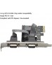HAYSENSER HY-CH3282L PCIE 1X TO 2 SERIAL CARD HAYSENSER HY-CH3282L PCIE 1X TO 2 SERIAL CARD