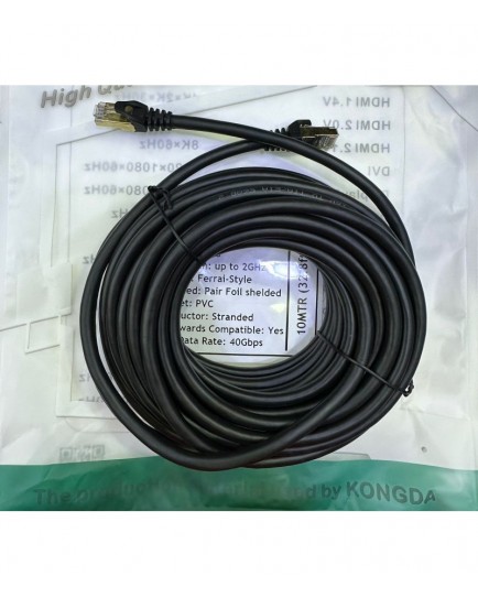 KONGDA CAT 8 CABLE 10 METER KONGDA CAT 8 CABLE 10 METER