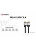Speiral HDMI CABLE 1.4V 1 MTR 4K 30 Hz SPHC141 Speiral HDMI CABLE 1.4V 1 MTR 4K 30 Hz SPHC141