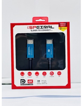 SPEIRAL DISPLAYPORT CABLE 5MET... SPEIRAL DISPLAYPORT CABLE 5MET...
