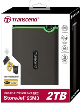 Transcend 2TB StoreJet 25M3 Ex... Transcend 2TB StoreJet 25M3 Ex...