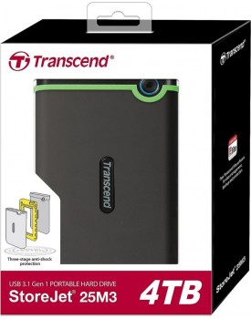 Transcend 4TB StoreJet 25M3 Ex... Transcend 4TB StoreJet 25M3 Ex...