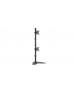 SKILL TECH SH120 T02V Vertical Dual-Monitor Steel Articulating Desktop Mount