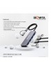 Mowsil Type C + USB 4 Port USB 3.0 HUB MOCUHB4