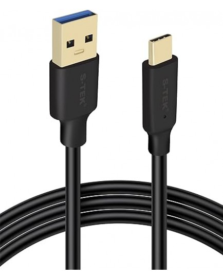 S-TEK USB 3.0 TO TYPE-C 3A Fast Charging Braided Charge CABLE -5METER S-TEK USB 3.0 TO TYPE-C 3A Fast Charging Braided Charge CABLE -5METER