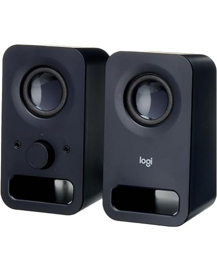 Logitech Multimedia Speakers Z150 with Stereo Sound for Multiple Devices, Black Logitech Multimedia Speakers Z150 with Stereo Sound for Multiple Devices, Black