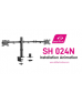 SKILL TECH SH024N Desktop Mount Stand for 13 to 32-inch Monitor, Matte Black