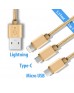 Tuttonica TUTTO-C101 3 in 1 Fast Charging & Data Sync Cable Tuttonica TUTTO-C101 3 in 1 Fast Charging & Data Sync Cable