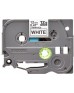 Brother tape 12mm black on white tz-231 Brother tape 12mm black on white tz-231