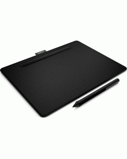Wacom Intuos M Bluetooth Creative Pen Tablet – (Medium, Black) | CTL-6100WLK-N Wacom Intuos M Bluetooth Creative Pen Tablet – (Medium, Black) | CTL-6100WLK-N