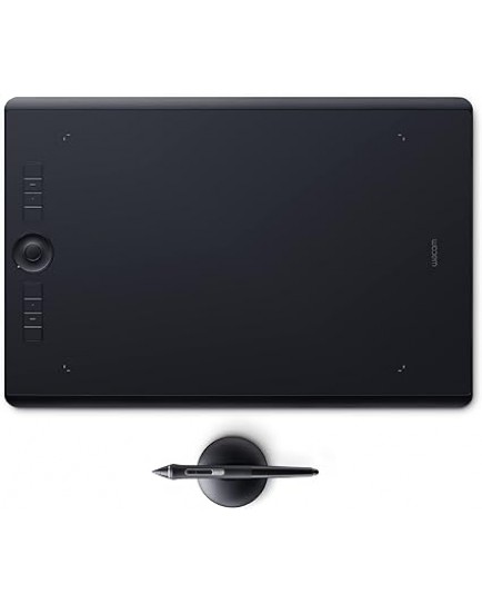 Wacom PTH860 Intuos Pro Digital Graphic Drawing Tablet for Mac or PC, Large, New Model, Black Wacom PTH860 Intuos Pro Digital Graphic Drawing Tablet for Mac or PC, Large, New Model, Black