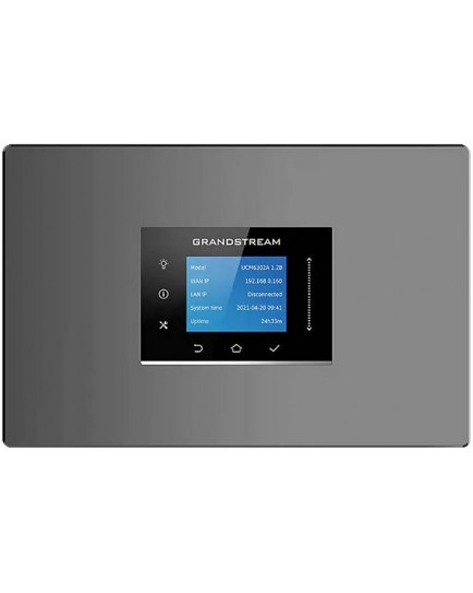Grandstream UCM6302A IP PBX, Up to 1500 Users & 200 Concurrent Calls, Grandstream SIP Endpoints, 3 Gigabit Auto Sensing RJ45 Network Ports, Security Protection with Secure Boot, Gray | UCM6302A Grandstream UCM6302A IP PBX, Up to 1500 Users & 200 Concurrent Calls, Grandstream SIP Endpoints, 3 Gigabit Auto Sensing RJ45 Network Ports, Security Protection with Secure Boot, Gray | UCM6302A