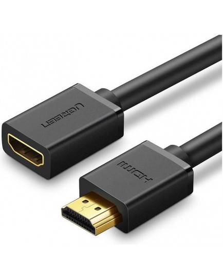 UGREEN HDMI Male to Female Cable 1m (Black) 10141 UGREEN HDMI Male to Female Cable 1m (Black) 10141