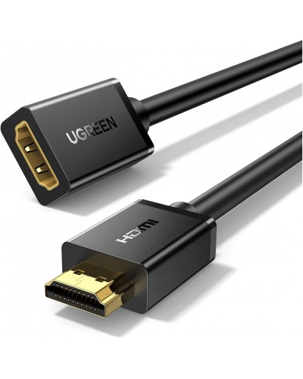 UGREEN HDMI Male to Female Cable 5m (Black) 10146 UGREEN HDMI Male to Female Cable 5m (Black) 10146