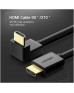 UGREEN HDMI Cable Right Angle 90 Degree 2m (Black) 10173 UGREEN HDMI Cable Right Angle 90 Degree 2m (Black) 10173