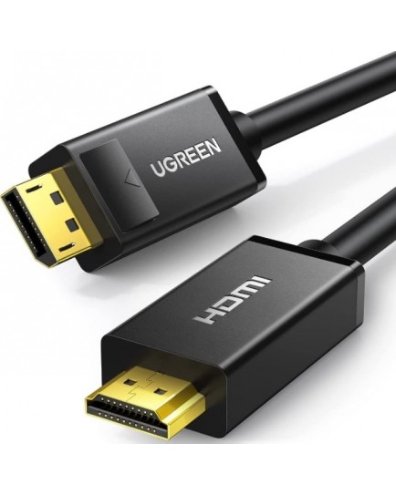 UGREEN DP Male to HDMI Male Cable 2m (Black) 10202 UGREEN DP Male to HDMI Male Cable 2m (Black) 10202