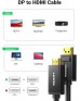 UGREEN DP Male to HDMI Male Cable 1m (Black) 10238 UGREEN DP Male to HDMI Male Cable 1m (Black) 10238
