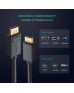 UGREEN DP Male to Male Cable 1m (Black) 10244 UGREEN DP Male to Male Cable 1m (Black) 10244