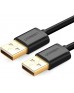 UGREEN USB 2.0 A Male to A Male Cable 2m (Black) 10311 UGREEN USB 2.0 A Male to A Male Cable 2m (Black) 10311