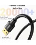 UGREEN USB-A Male to USB-A Female Extension Cable Black 1m 10368 UGREEN USB-A Male to USB-A Female Extension Cable Black 1m 10368
