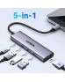 UGREEN USB-C To HDMI+3*USB 3.0 A+PD Power Converter 15596 UGREEN USB-C To HDMI+3*USB 3.0 A+PD Power Converter 15596