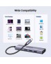 UGREEN USB-C To HDMI+3*USB 3.0 A+PD Power Converter 15596 UGREEN USB-C To HDMI+3*USB 3.0 A+PD Power Converter 15596