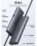 USB-C To 3*USB 3.0 A+HDMI+VGA+RJ45 Gigabit+SD/TF+AUX3.5mm+PD Converter 15601 USB-C To 3*USB 3.0 A+HDMI+VGA+RJ45 Gigabit+SD/TF+AUX3.5mm+PD Converter 15601