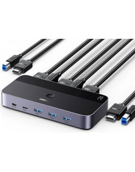 UGREEN USB 3.0 KVM Switch HDMI...