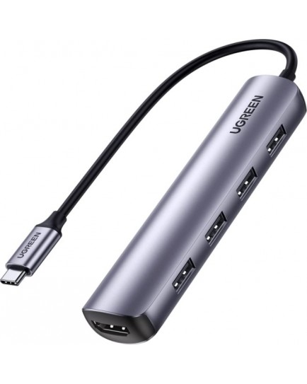 UGREEN USB-C to 4*USB 3.0+HDMI Adapter 20197 UGREEN USB-C to 4*USB 3.0+HDMI Adapter 20197