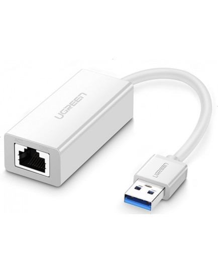 UGREEN USB 3.0 Gigabit Ethernet Adapter (White) 20255 UGREEN USB 3.0 Gigabit Ethernet Adapter (White) 20255