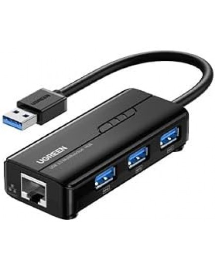 UGREEN USB 3.0 Hub with Gigabit Ethernet Adapter 20265 UGREEN USB 3.0 Hub with Gigabit Ethernet Adapter 20265