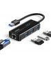 UGREEN USB 3.0 Hub with Gigabit Ethernet Adapter 20265 UGREEN USB 3.0 Hub with Gigabit Ethernet Adapter 20265