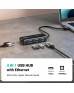 UGREEN USB 3.0 Hub with Gigabit Ethernet Adapter 20265 UGREEN USB 3.0 Hub with Gigabit Ethernet Adapter 20265