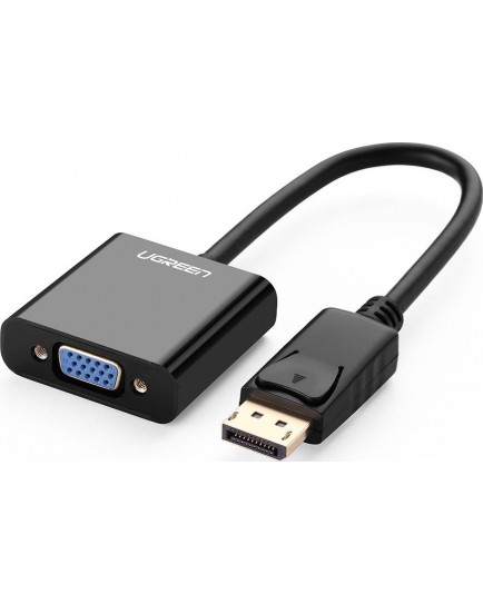 UGREEN DP Male to VGA Female Converter (Black) 20415 UGREEN DP Male to VGA Female Converter (Black) 20415