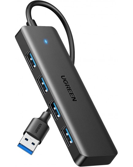 UGREEN 4-Port USB 3.0 Hub (Black) 25851 UGREEN 4-Port USB 3.0 Hub (Black) 25851