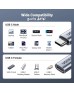 UGREEN USB-C Male to USB-C Female Gen2 Alu Case Braided Extension Cable 1m (Space Gray) 30205 UGREEN USB-C Male to USB-C Female Gen2 Alu Case Braided Extension Cable 1m (Space Gray) 30205