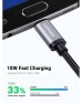 UGREEN Micro USB Data Cable Aluminum Case with Braid 2m (Black gray) 30652 UGREEN Micro USB Data Cable Aluminum Case with Braid 2m (Black gray) 30652