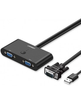 UGREEN 2 Port VGA Switcher (Bl...