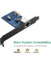 UGREEN Gigabit 10/100/1000Mbps PCI Express Network Adapter 30771 UGREEN Gigabit 10/100/1000Mbps PCI Express Network Adapter 30771