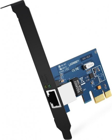 UGREEN Gigabit 10/100/1000Mbps PCI Express Network Adapter 30771 UGREEN Gigabit 10/100/1000Mbps PCI Express Network Adapter 30771
