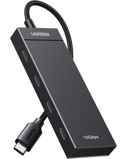 UGREEN USB C Hub 10Gbps, 4 Type C 3.2 Gen 2 Ports Adapter High-Speed USB Hub Multiport Adapter 35584 UGREEN USB C Hub 10Gbps, 4 Type C 3.2 Gen 2 Ports Adapter High-Speed USB Hub Multiport Adapter 35584