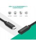 UGREEN USB Type C Male to Female Extension Cable 0.5m (Black) 40574 UGREEN USB Type C Male to Female Extension Cable 0.5m (Black) 40574