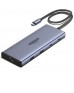 UGREEN USB-C to USB-A 3.2+USB-A 3.0+2*USB-C 3.2+2*HDMI+RJ45 Gigabit+SD&TF +PD port Converter (10in1) 45380 UGREEN USB-C to USB-A 3.2+USB-A 3.0+2*USB-C 3.2+2*HDMI+RJ45 Gigabit+SD&TF +PD port Converter (10in1) 45380