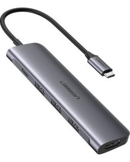 UGREEN USB Type C to HDMI + USB 3.0*3 + PD Power Converter 50209 UGREEN USB Type C to HDMI + USB 3.0*3 + PD Power Converter 50209