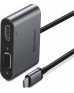 UGREEN USB-C to HDMI + VGA Adapter with PD (Space Gray) 50505 UGREEN USB-C to HDMI + VGA Adapter with PD (Space Gray) 50505