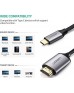 UGREEN USB-C to HDMI Male to Male Cable Aluminum Shell 1.5m (Gray Black) 50570 UGREEN USB-C to HDMI Male to Male Cable Aluminum Shell 1.5m (Gray Black) 50570